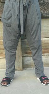 Grey Drop Unisex Harem Pants