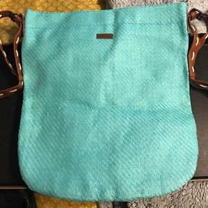 Roxy Turquoise beach bag