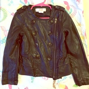 Toddler Faux leather Jacket
