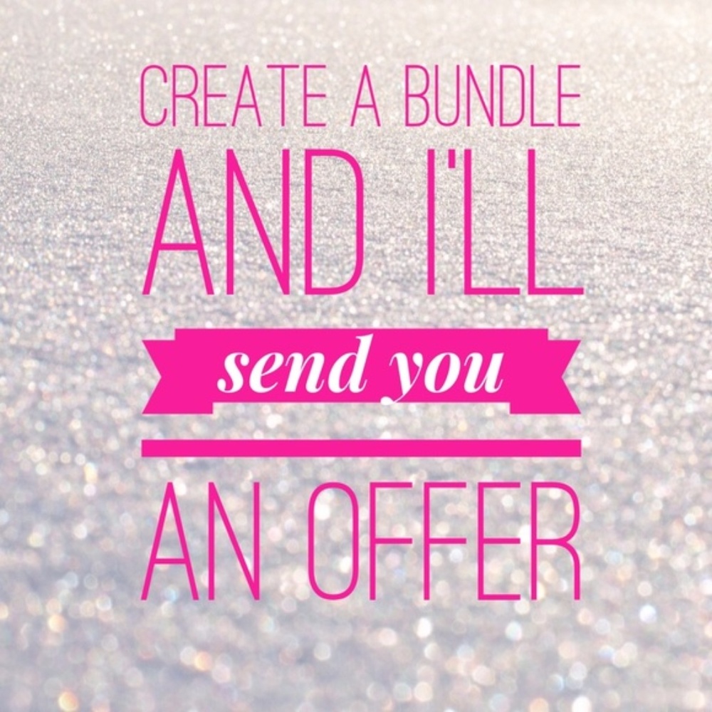 Create A Bundle and I'll Send You A Private Offer!