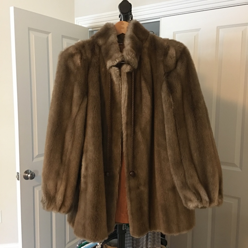 Vintage Faux Fur Coat