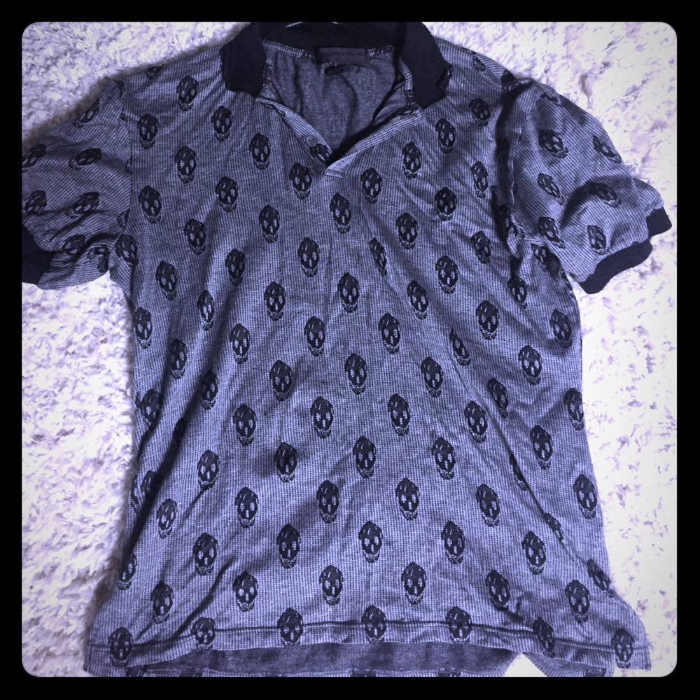 Alexander McQueen Skull Polo
