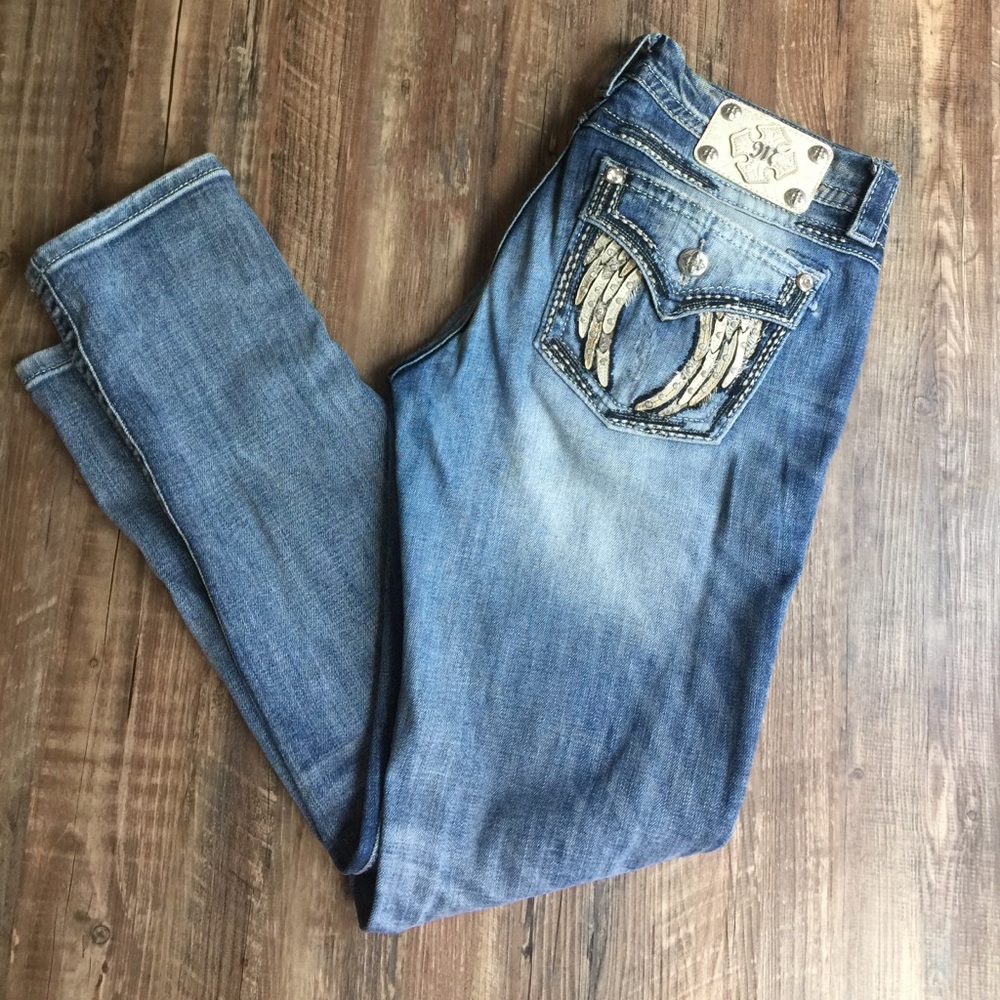 Women's Miss Me Signature Rise Skinny Jeans SZ 31