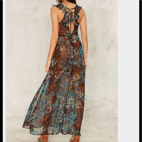 M-53 genoa maxi dress - Picture 2 of 2