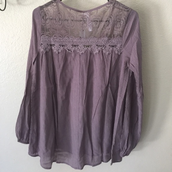 SALE!! Re-Stocked!!🎉BOHO Lace blouse top! Size S - Picture 4 of 4