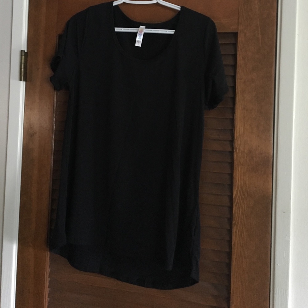 Unicorn!!! Lularoe Classic T solid black medium