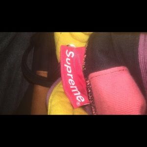 Supreme patchwork hoodie (black)