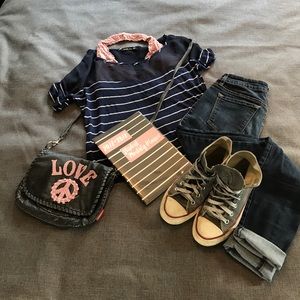 15|Fifteen, 3rd Street Skinny, Dark Wash Jeans