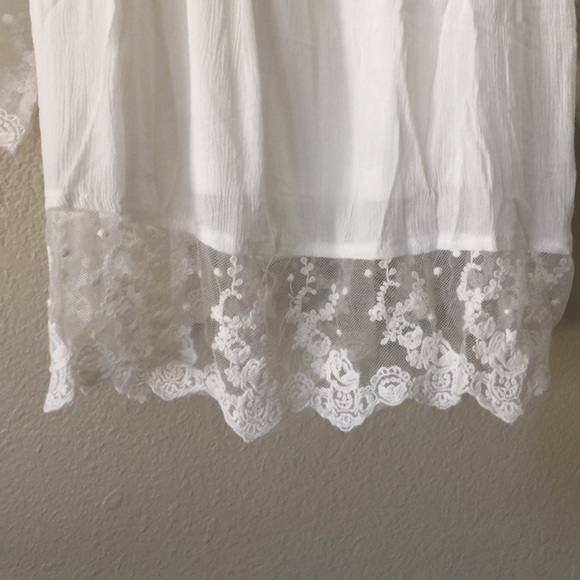 Re-Stocked!! BOHO Lace Trimmed Dress🦋 - Picture 6 of 7