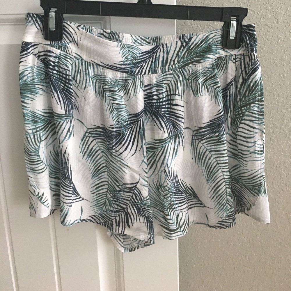 Women's Nordstrom BP Palm print shorts
