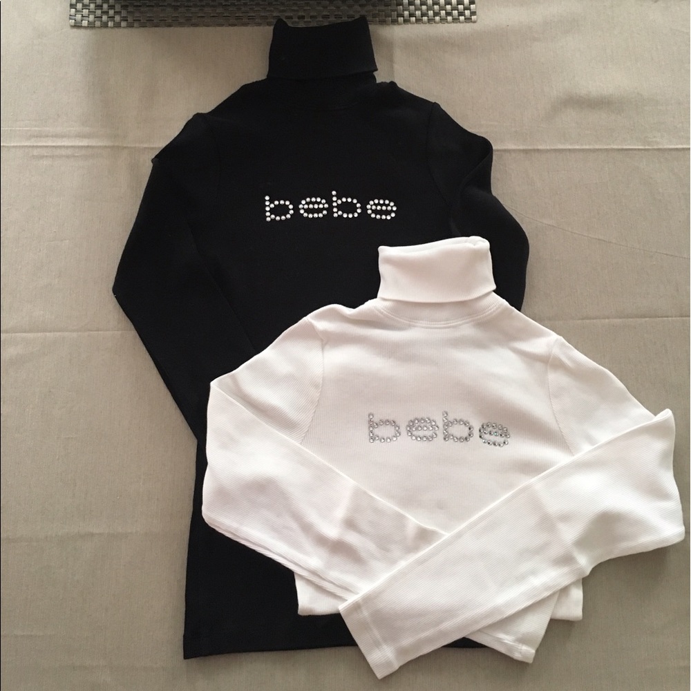 Bebe turtlenecks