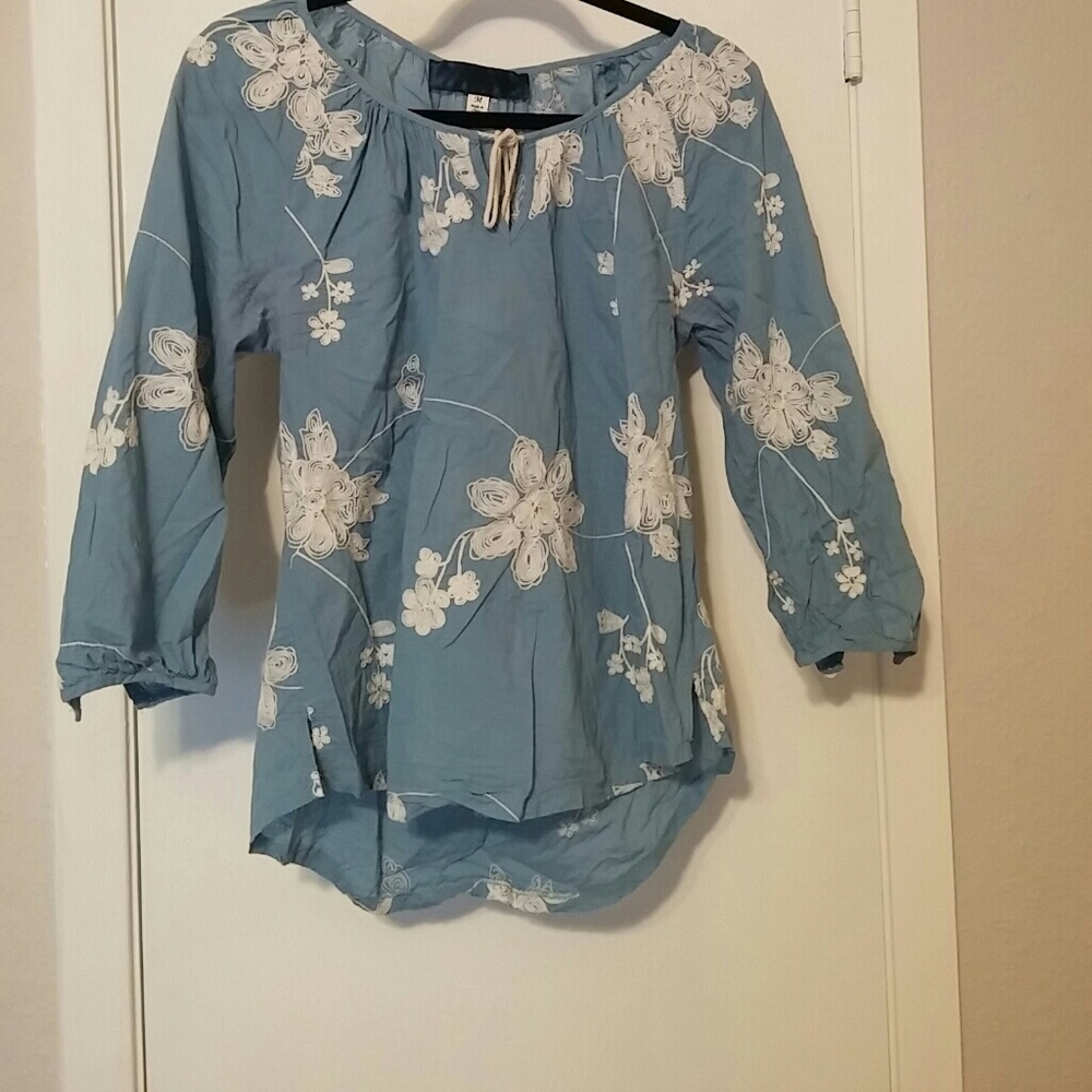Embroidered Top
