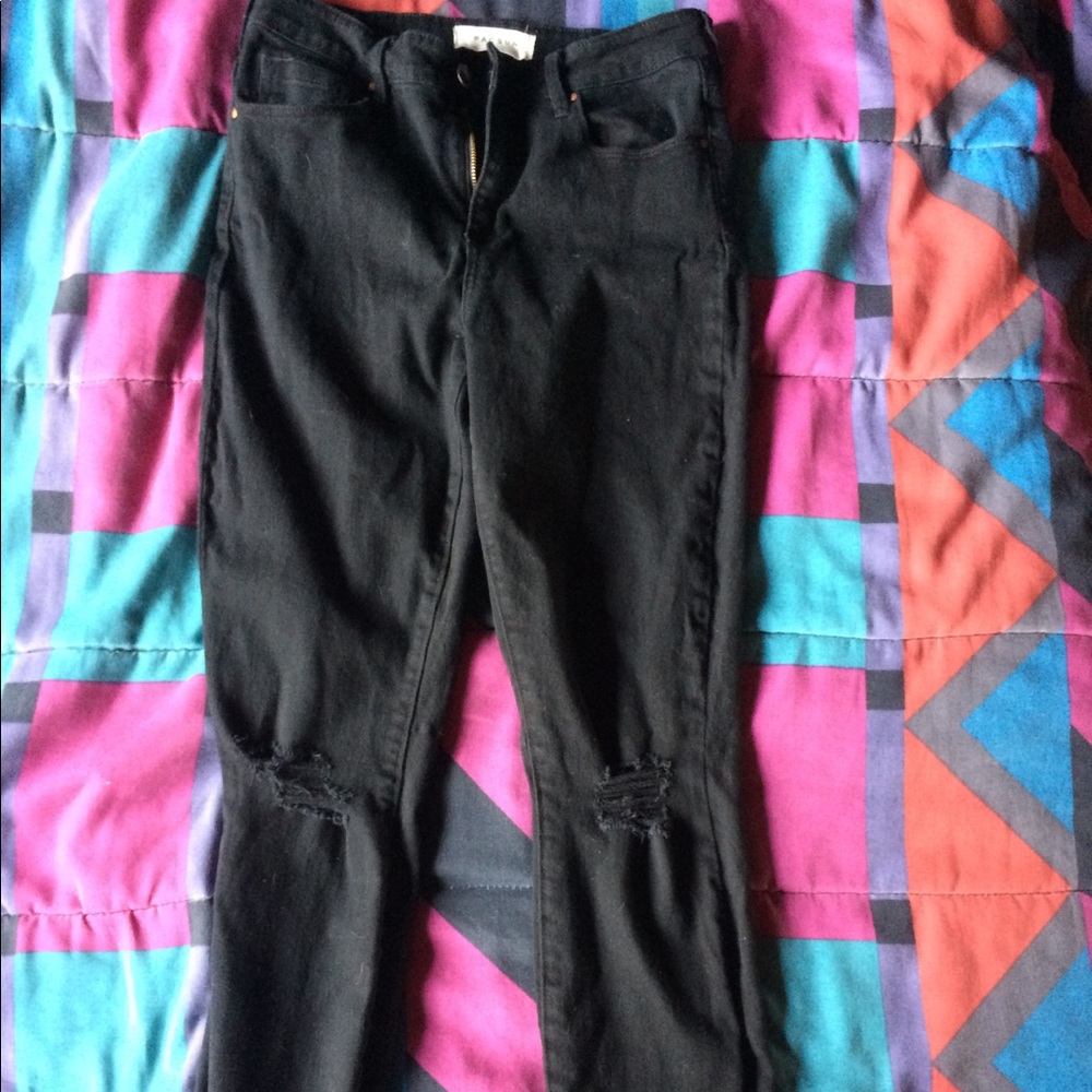 Pac Sun high waisted skinny jeans