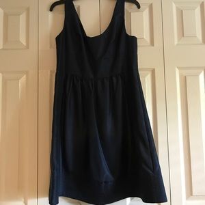 Navy blue cocktail dress