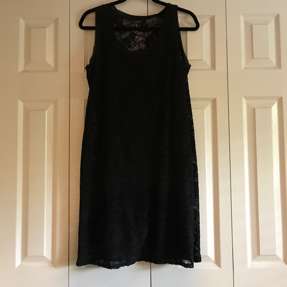 Black cocktail dress
