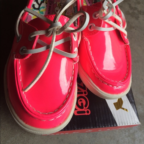 ROCK & CANDY by ZIGI Soho Neon boat shoes - Picture 4 of 5