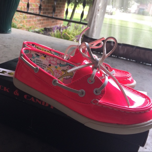 ROCK & CANDY by ZIGI Soho Neon boat shoes - Picture 5 of 5