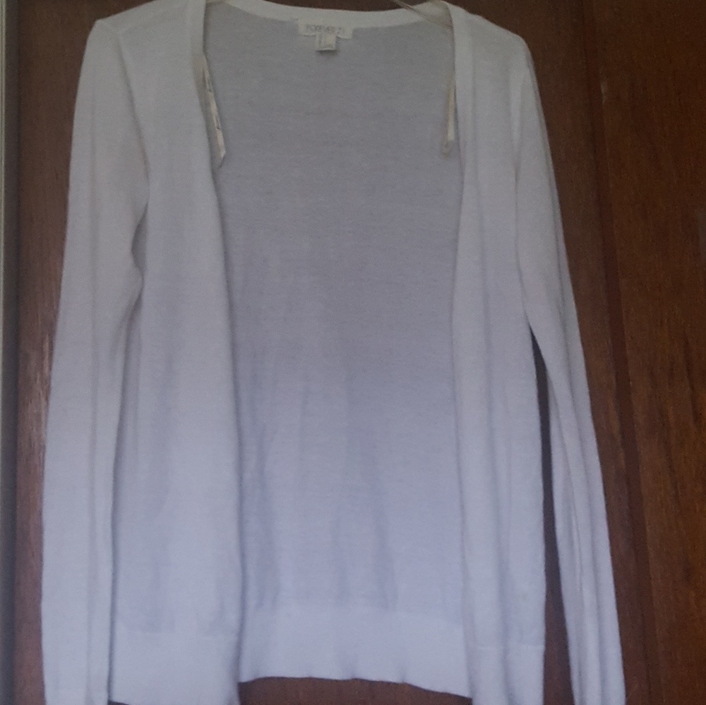 White Cardigan