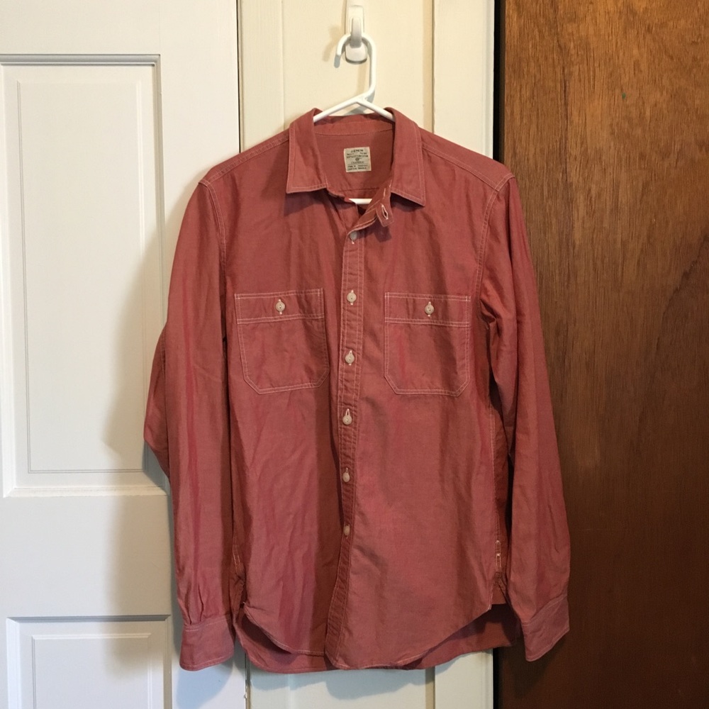 J.Crew Chambray Button Down Shirt