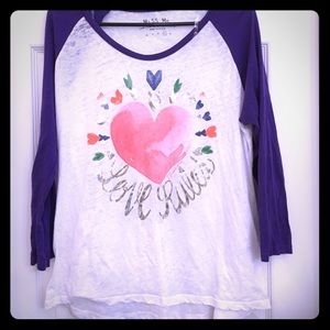 Miss me top sz L jrs euc