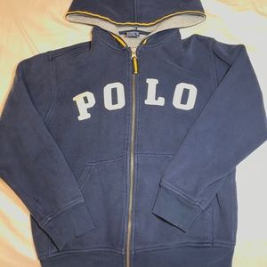 Polo spellout sweatshirt hoodie