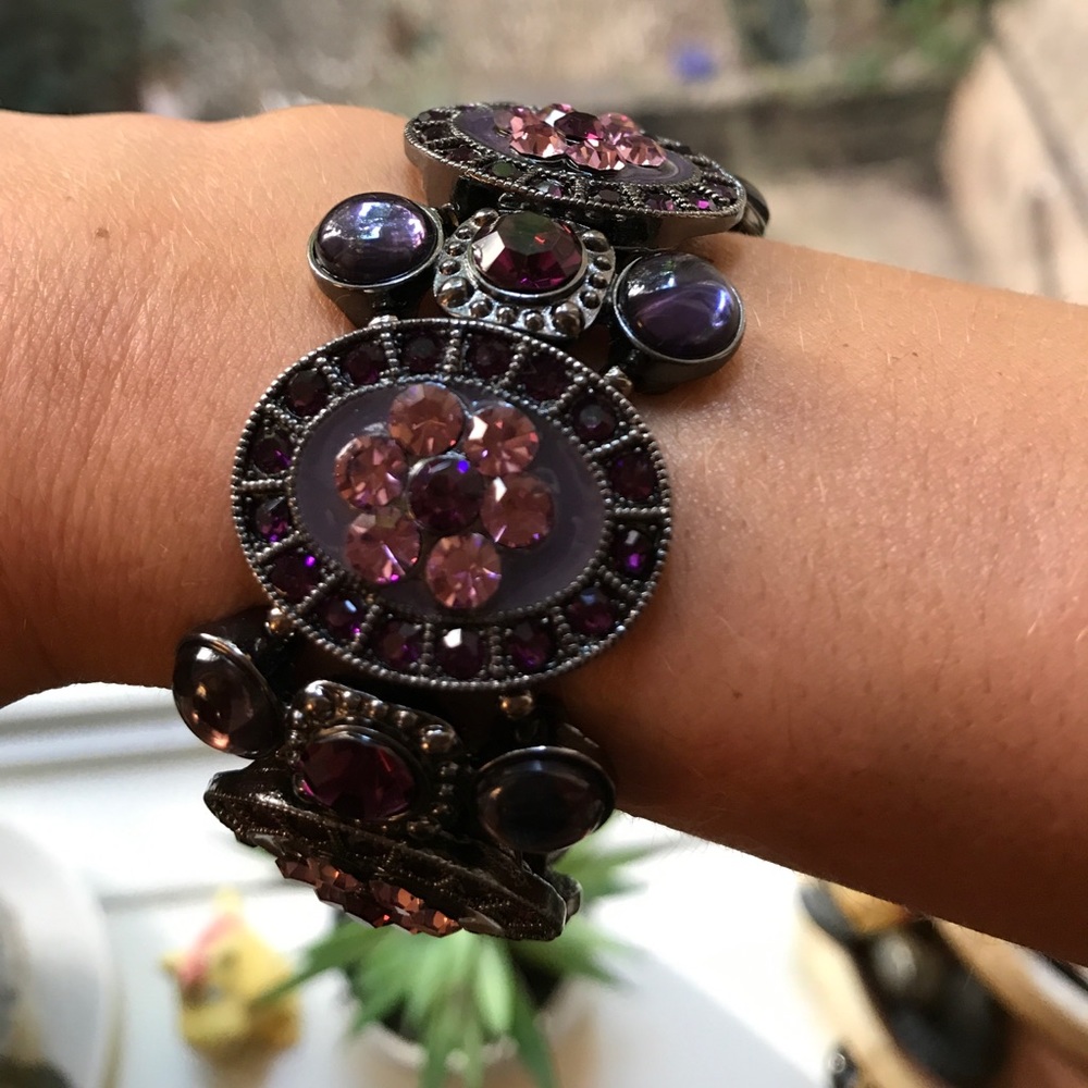 Purple Glam Bracelet