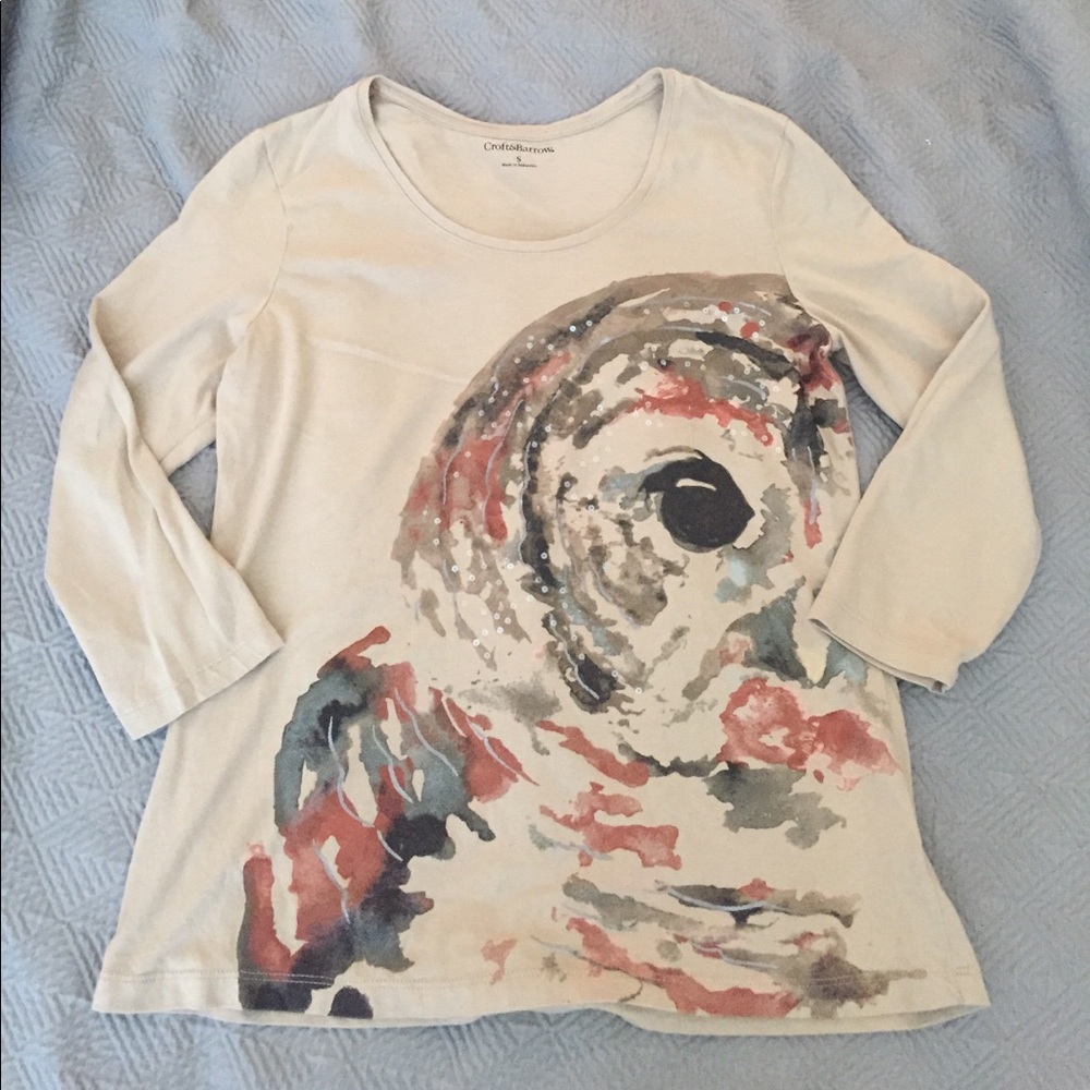 NWOT Owl Shirt
