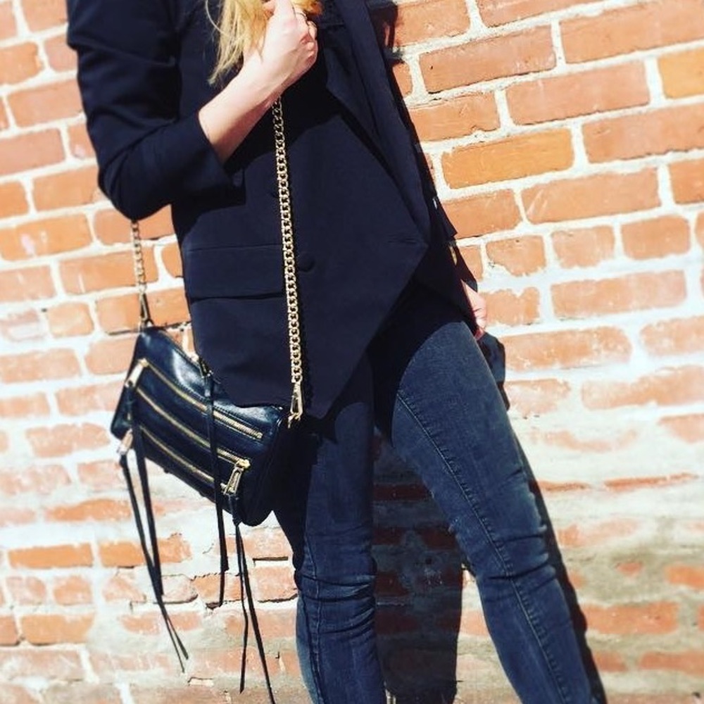 Rebecca Minkoff classic mini 5-zip crossbody