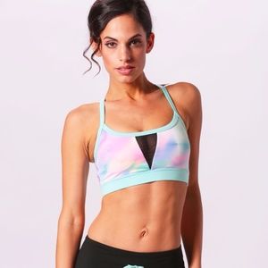 POPFLEX Mermaid Set The Bar Sports Bra
