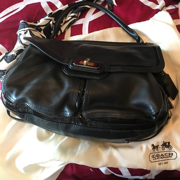 Coach Leather Bag - Picture 1 of 5