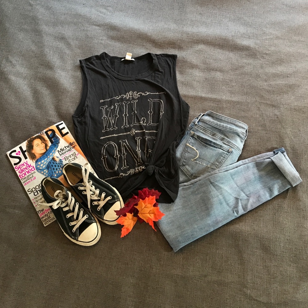 AE, Light Wash, Super Skinny Jeggings
