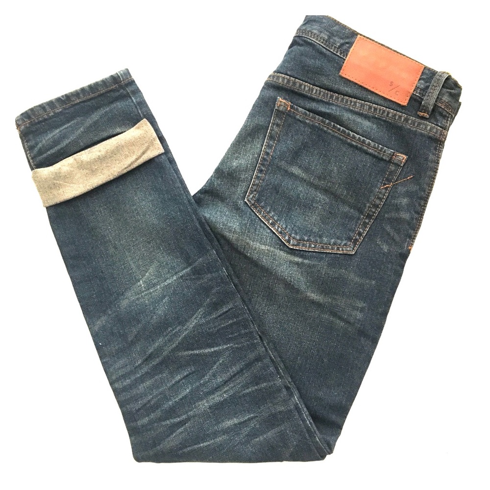 Standard Cloth "Faded" Blue Skinny Jean
