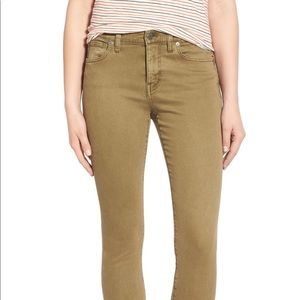 ❤️🎉 SALE: Madewell Color High Rise Skinny Crop 27
