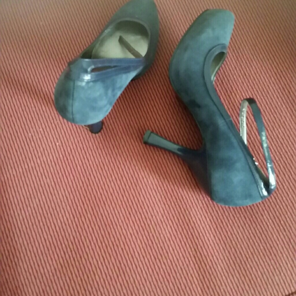 Blue shoes