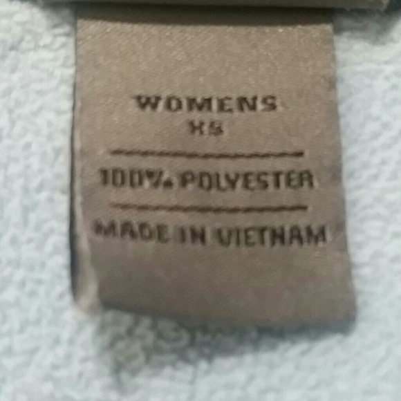 REI Fleece Light Blue Zippered Jacket Size XS - Picture 6 of 6