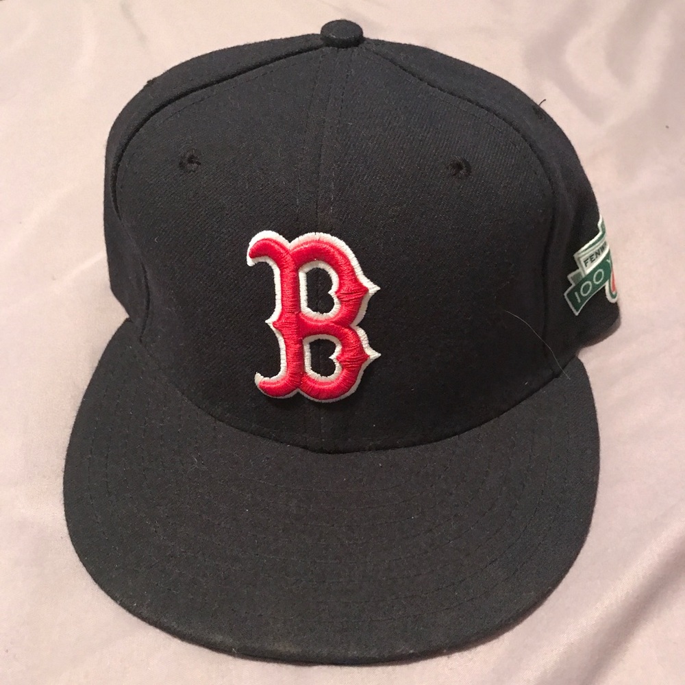 Red Sox 7 1/4 official  100 year of Fenway hat