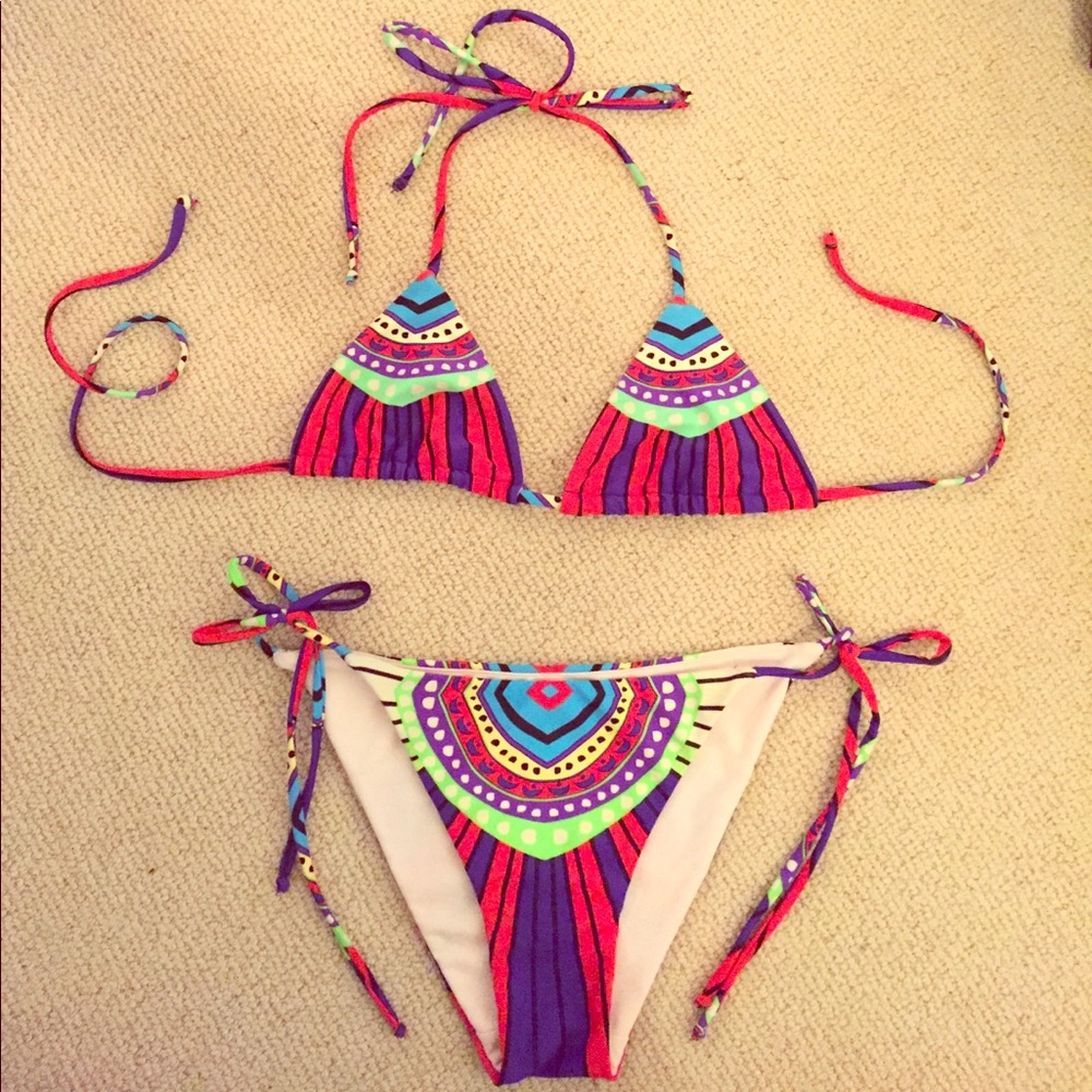 Mara Hoffman tie bikini