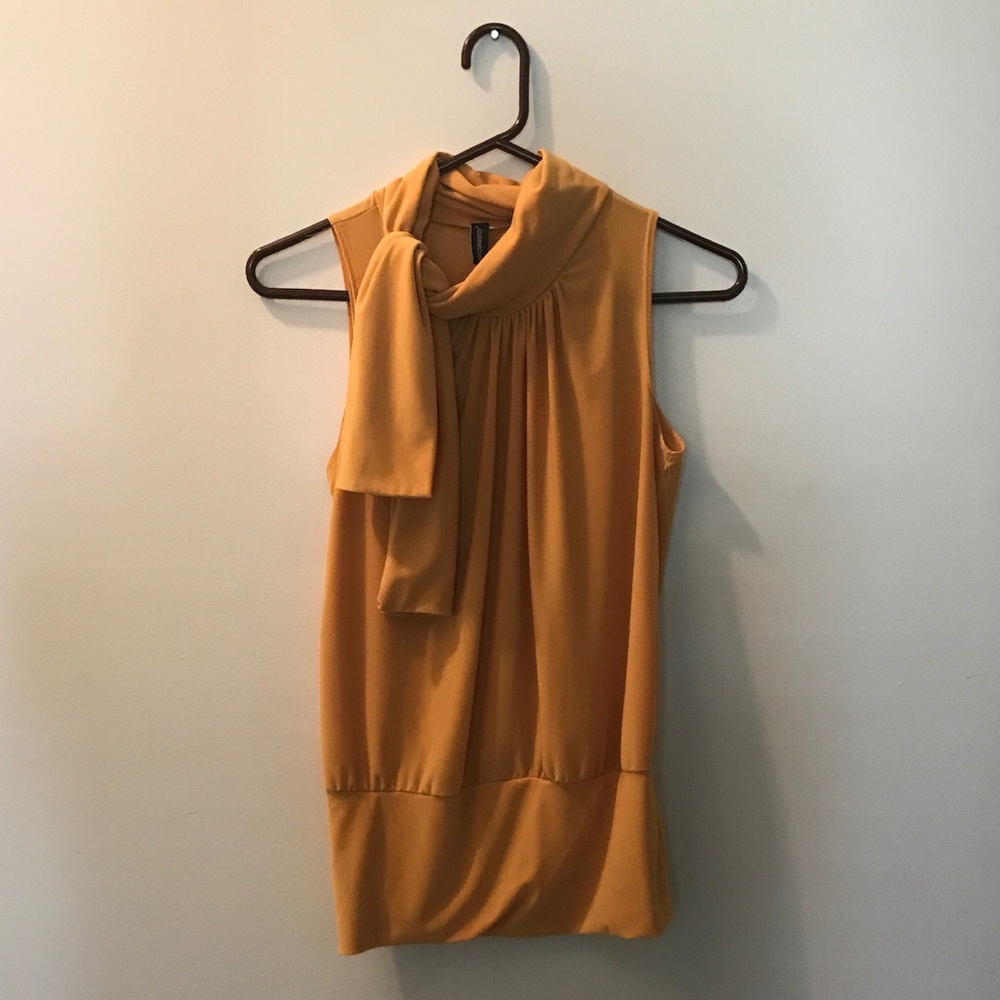 Tie Neck Blouse.