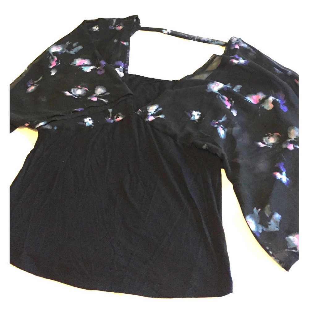 Cynthia rowley Built in tube top blouse