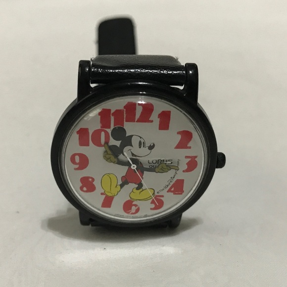 Vintage | Accessories | Vintage Mickey Mouse Wristwatch Lorus Disney ...