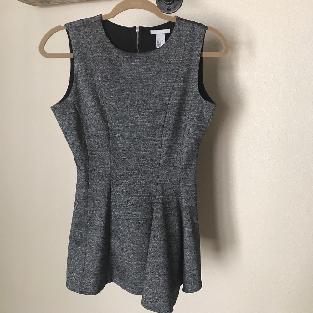 Grey Fashion Blouse
