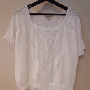 Lucky Brand White Pheasant Shirt