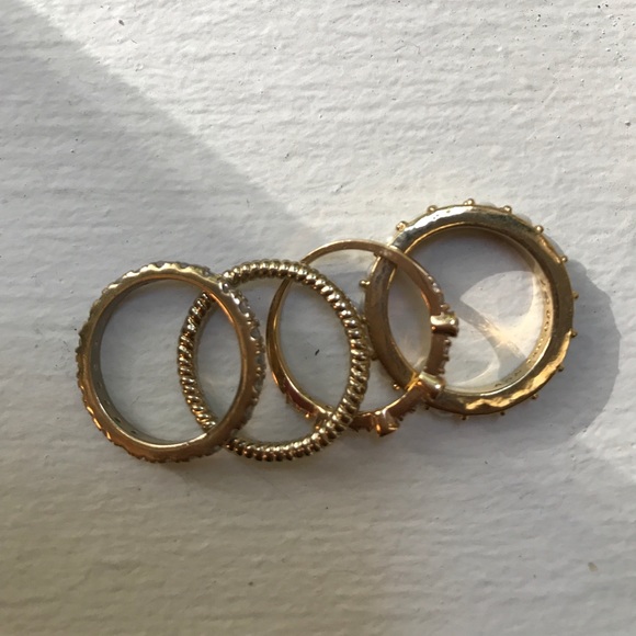 Stackable Rings (4) size 7 - Picture 3 of 3