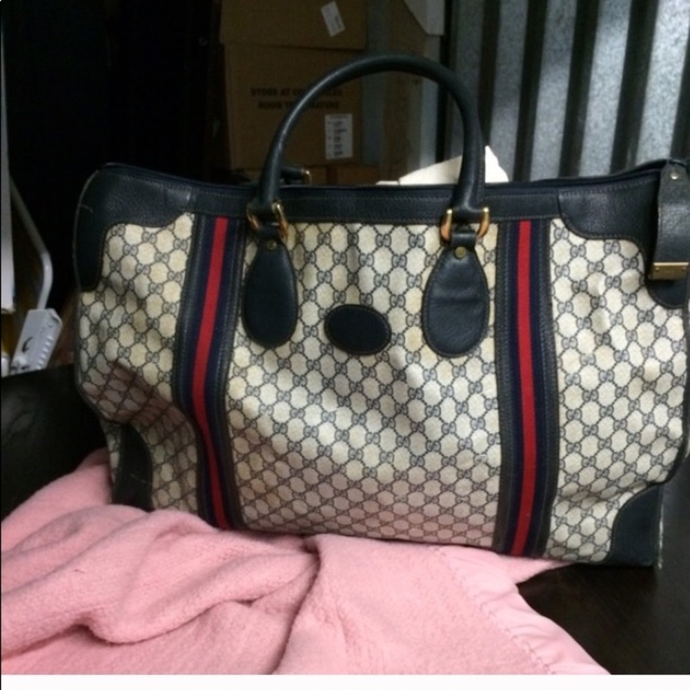 Gucci luggage vintage