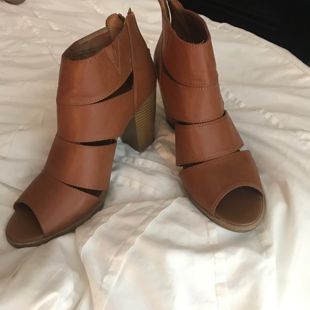 Brown heels