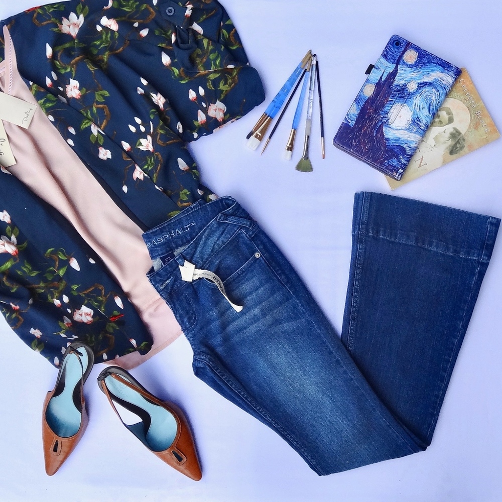 NWOT Blue Asphalt Jeans