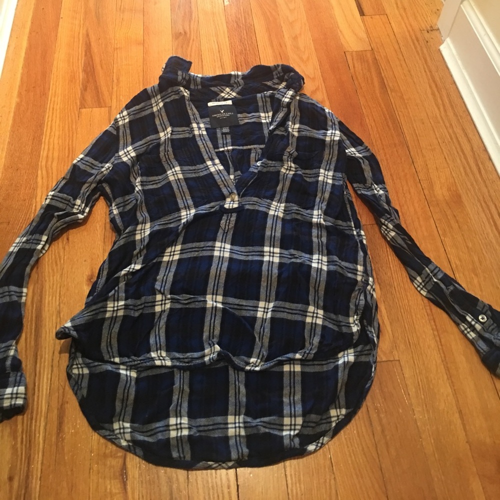 American Eagle plaid shirt