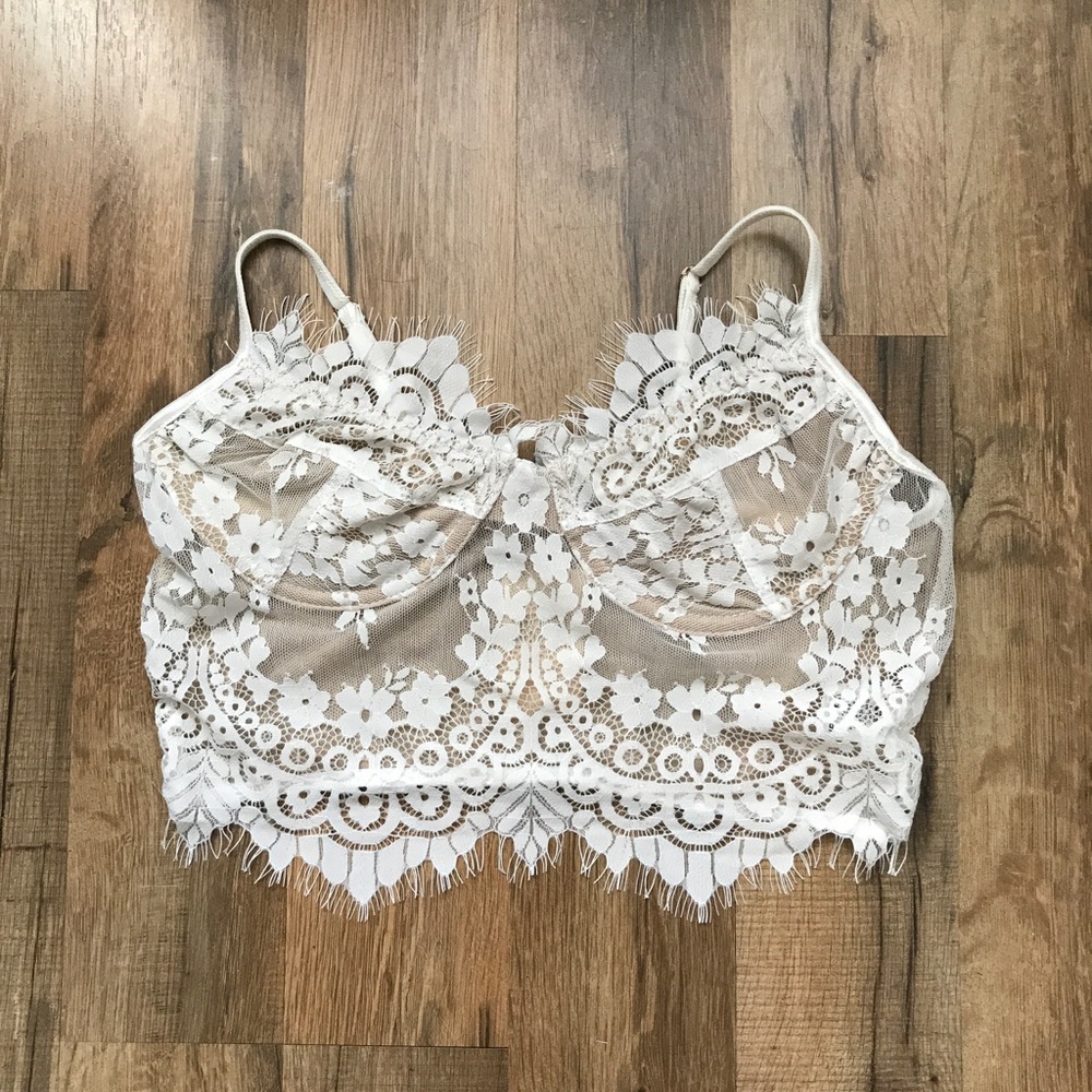 White Lace Bralette