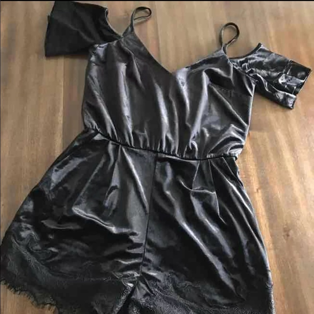 Top Shop Cold shoulder romper
