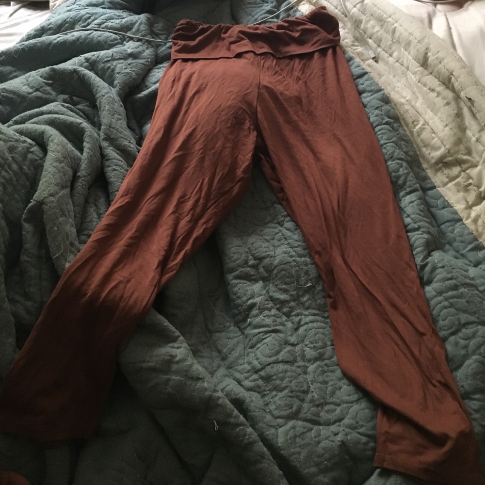 Boohoo Dusty Orange Leggings
